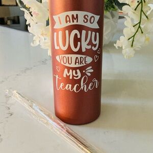 Brand New In Box Teacher Appreciation Tumbler